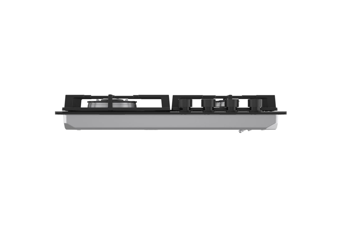 LG 60cm Built-In Gas Cooktop with Cast Iron Wok Grids and Black Tempered Glass , CG7D2414G, thumbnail 14