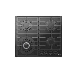 LG 60cm Built-In Gas Cooktop with Cast Iron Wok Grids and Black Tempered Glass 2