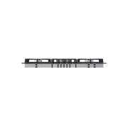 LG 90cm Built-In Gas Cooktop with Cast Iron Wok Grids and Black Tempered Glass, LG cooktop side view, CG7D3626G, thumbnail 14
