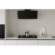 LG 90cm Built-In Gas Cooktop with Cast Iron Wok Grids and Black Tempered Glass, Modern kitchen with built-in black gas cooktop and integrated oven., CG7D3626G, thumbnail 15