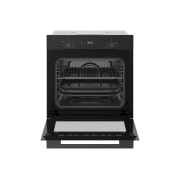 LG Built-In 60cm Electric Oven, 61L Capacity with Air Fry Function, LG oven open front angled view, WS5D6010G, thumbnail 3