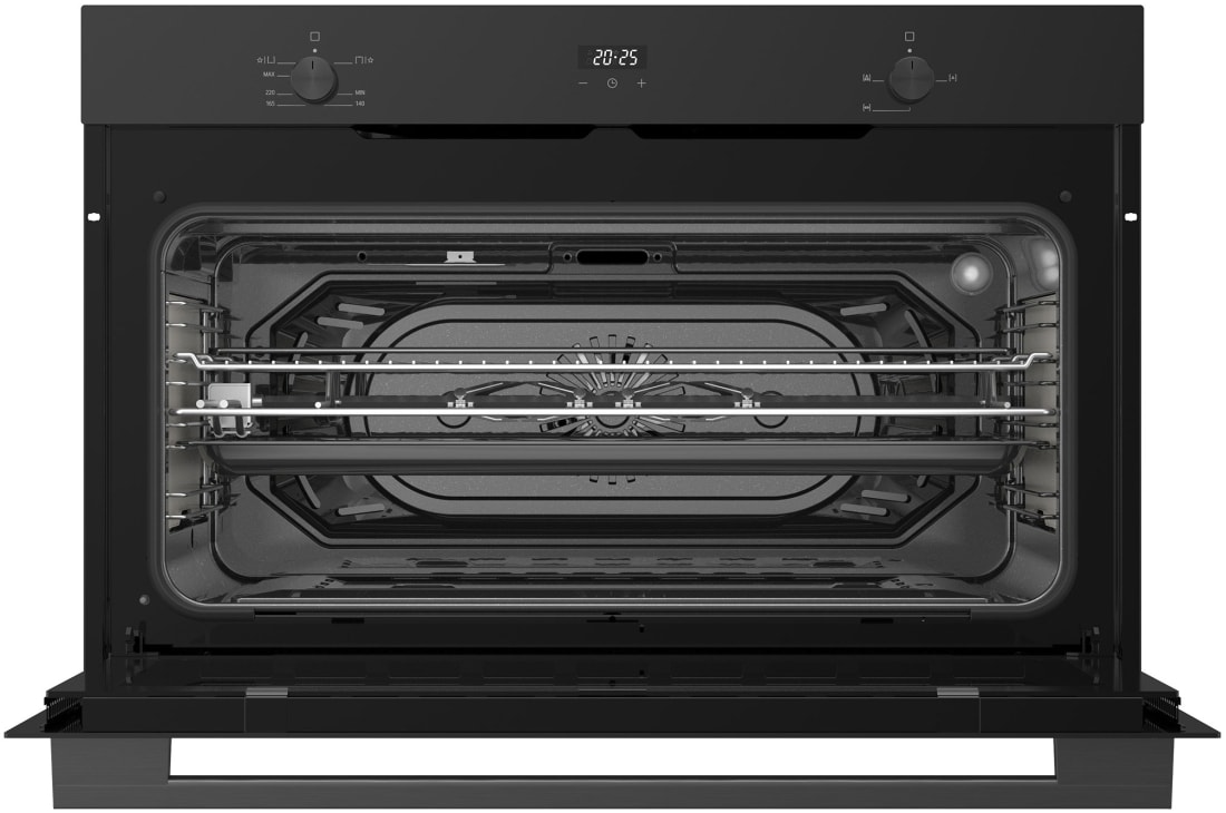 LG 90cm Built-In Gas Oven, 52L Capacity with Air Fry Function, LG oven open front view, WSG5D9611G, thumbnail 2