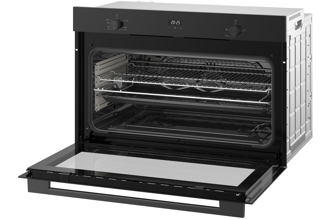 LG 90cm Built-In Gas Oven, 52L Capacity with Air Fry Function, LG cooktop open right angled view, WSG5D9611G, thumbnail 10