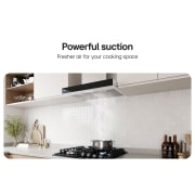 LG 60cm Built-In Hood with Touch Control Panel and Boost Extraction Function, 60cm Built-In Hood, HC5D2425S, thumbnail 3