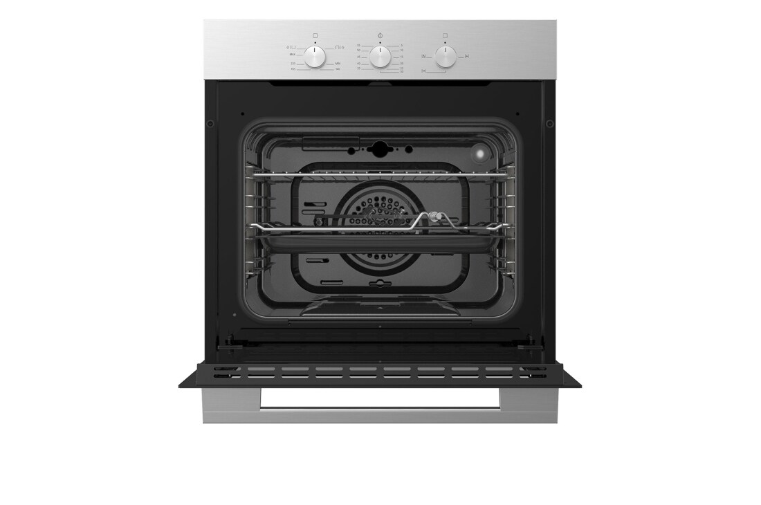 LG 60cm Built-In Gas Oven, 52L Capacity with Air Fry Function, LG oven open front view, WSG3D6011S, thumbnail 2