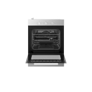 LG 60cm Built-In Gas Oven, 52L Capacity with Air Fry Function, LG oven open front angled view, WSG3D6011S, thumbnail 3