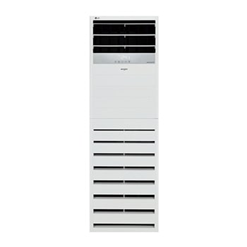 LG Floor Standing is a tall rectangular shape and has air outlets with filter on the top and bottom.1