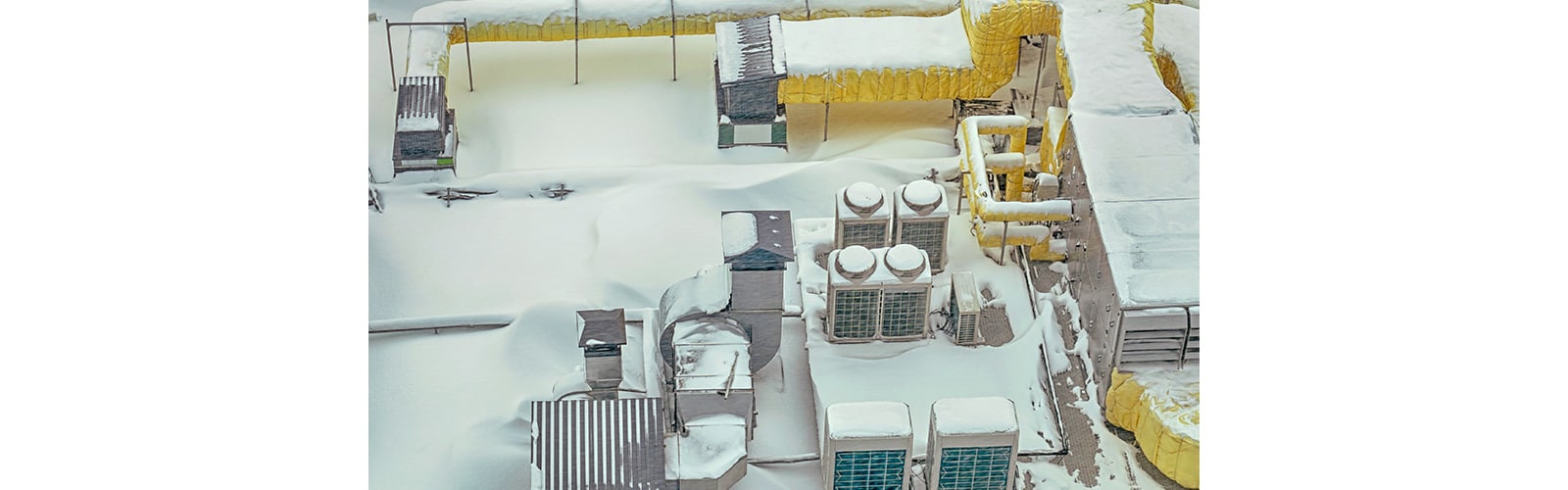 VRF built in outdoor. 