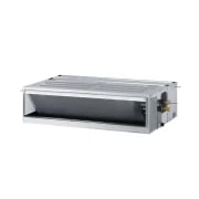 LG Ceiling Concealed Duct, Duct_Inverter_H/P (1Φ), 24kBtu, LG Ceiling Concealed Duct is a gray rectangular parallelepiped with some air inlets on the right side and an air outlet vent on the front., ABNW24GM1S2 ANWGMEA + ABUW24GM1S2 ANWGMEA, thumbnail 1