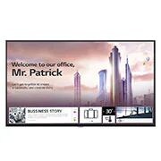 LG UH5F-H Series, Information Display Screen, ULTRA HD Resolution, LG UH5F-H Series, front view with inscreen, 49UH5F-H, 49UH5F-H, thumbnail 1