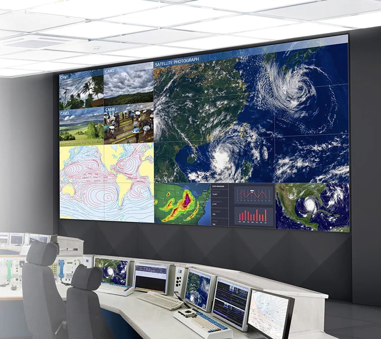 0.44mm<br>Video Wall with Clear & Flawless Vision