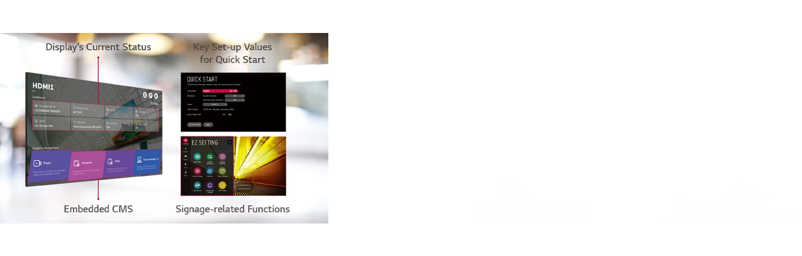 Several tasks could be accomplished simultaneously with the intuitive GUI.