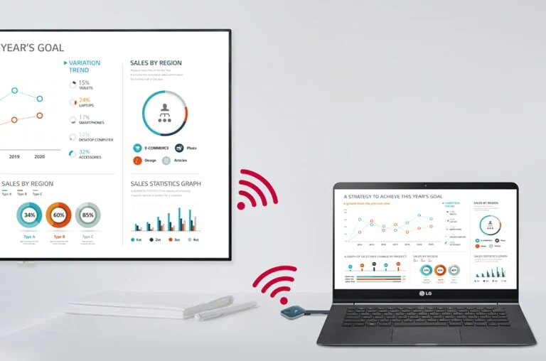 SoftAP function makes it easy for USB dongle device and signage to be connected without additional transceiver.