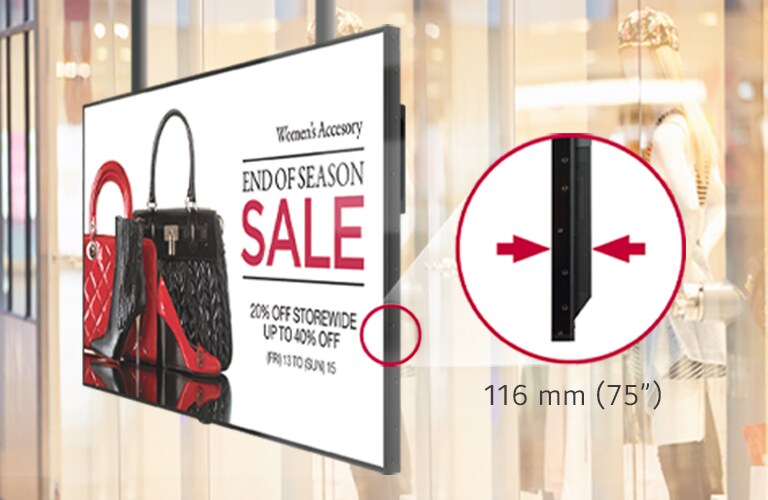 Sleek displays with slim bezels are positioned close to the window.