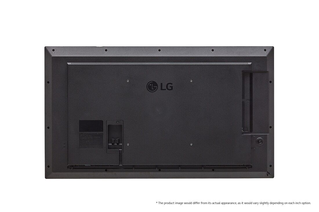 LG Narrow Bezel UHD Standard Signage, Rear view 2, 55UM5N-H, thumbnail 9