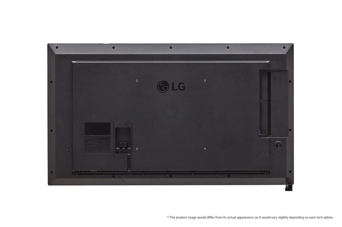 LG Narrow Bezel UHD Standard Signage, Rear view 3, 55UM5N-H, thumbnail 10