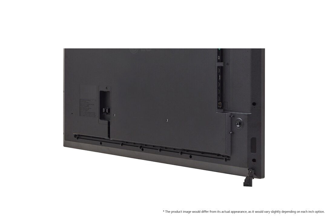 LG Narrow Bezel UHD Standard Signage, Close-up image of bottom right corner, 55UM5N-H, thumbnail 13