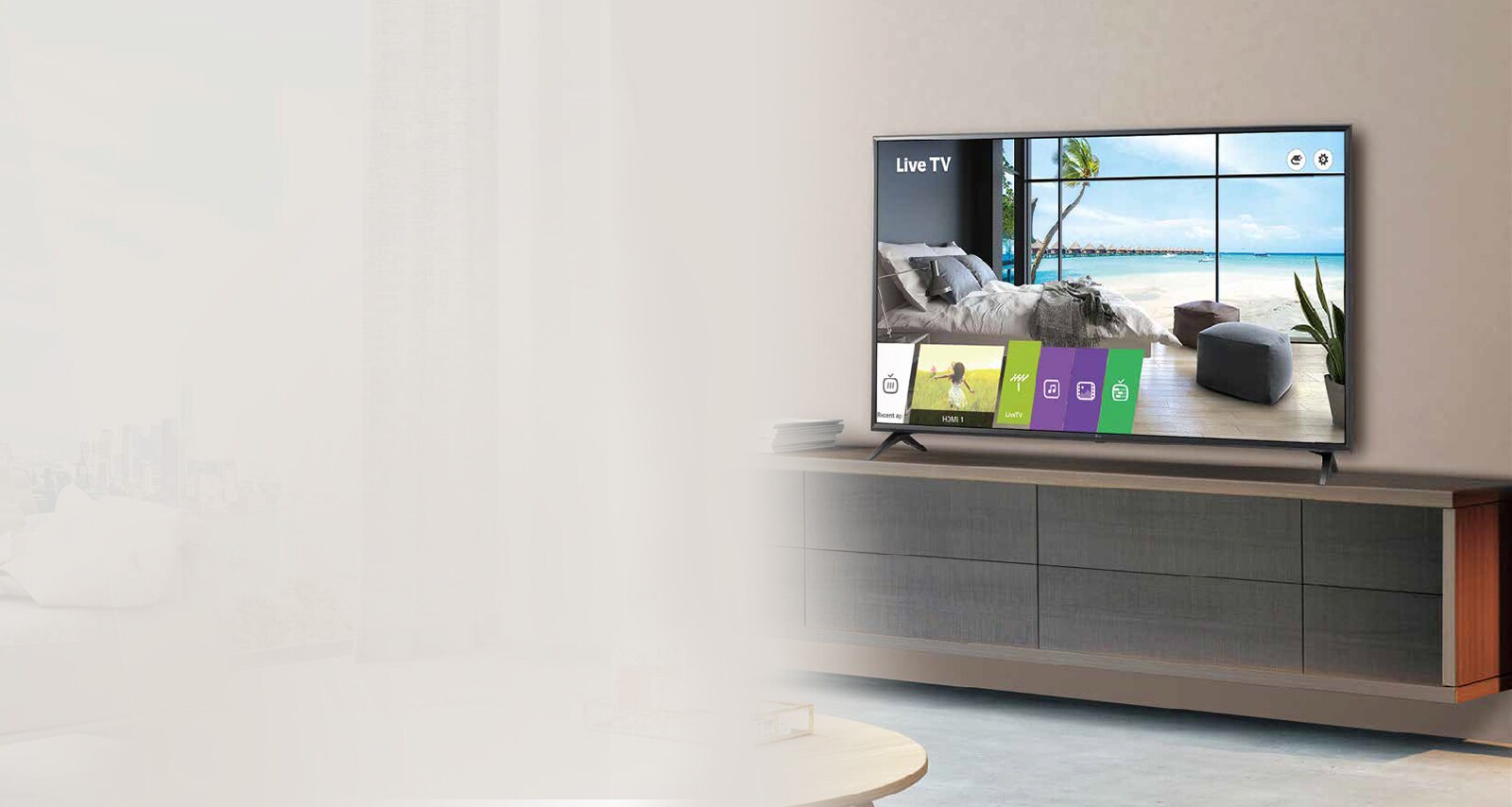 A Standard Smart Hotel TV with Pro:Centric Smart