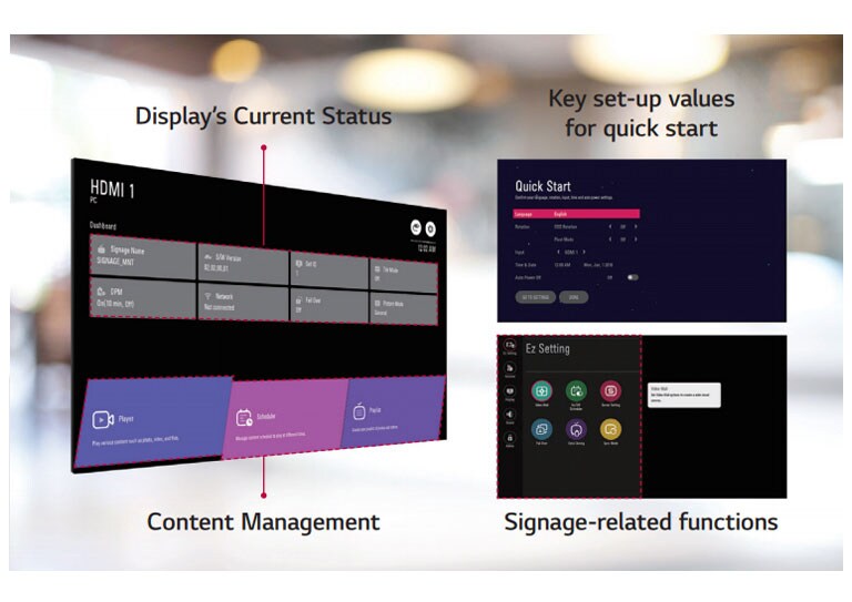 User-Friendly Menu Structure