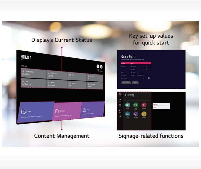 User-Friendly Menu Structure