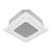 LG  Ceiling Cassette,  4-Way Cassette_Inverter_H/P (1Φ), 24kBtu, LG Ceiling Cassette consists of a white top and bottom. At the bottom, there are fans in each of the four directions, so air can flow., ATNW48GMLS1 ENWTMEA + ATUW48GMLS1 ENWTMEA, thumbnail 1