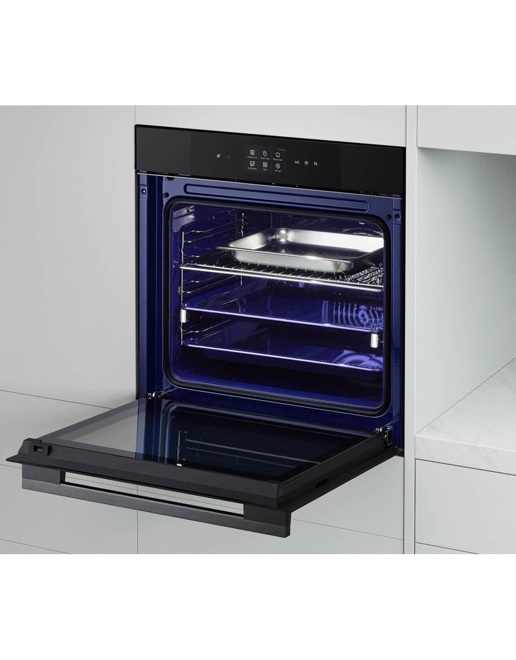 LG InstaView Oven 76 Liters A++ Air Fry & Steam Sous-Vide , WSED7667M