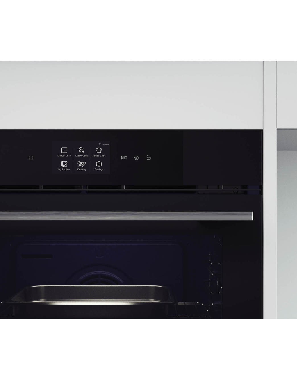 LG InstaView Oven 76 Liters A++ Air Fry & Steam Sous-Vide , WSED7667M