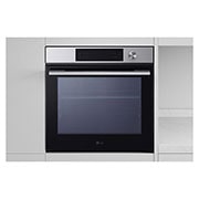 LG InstaView Oven 76 Liters A+ Air Fry & Air Sous-Vide, Front view, WSED7613S, thumbnail 1