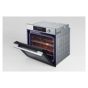 LG InstaView Oven 76 Liters A+ Air Fry & Air Sous-Vide, Right side view (Open), WSED7613S, thumbnail 7