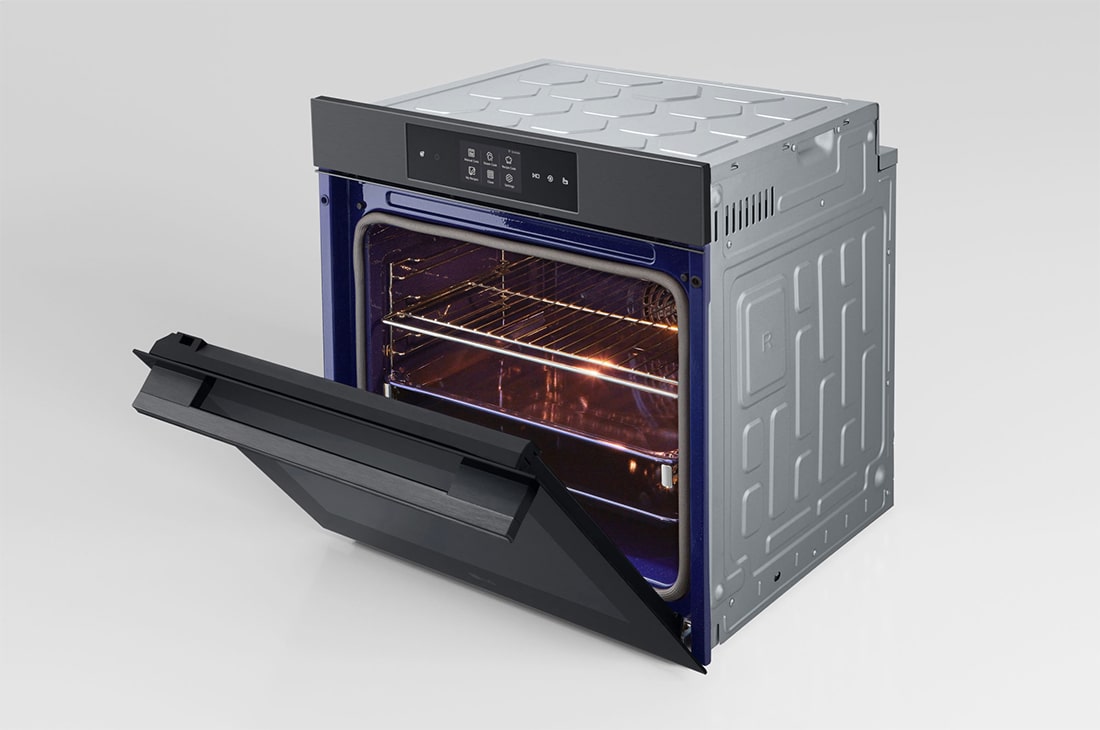 LG InstaView Oven 76 Liters A++ Air Fry & Air Sous-Vide, Right side view (Open), WSED7665B, thumbnail 5