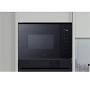 LG Built-in Microwave Oven 25L, Black Glass, With LED Touch Display and Child Lock Option, Front, MGBZ2593F, thumbnail 13