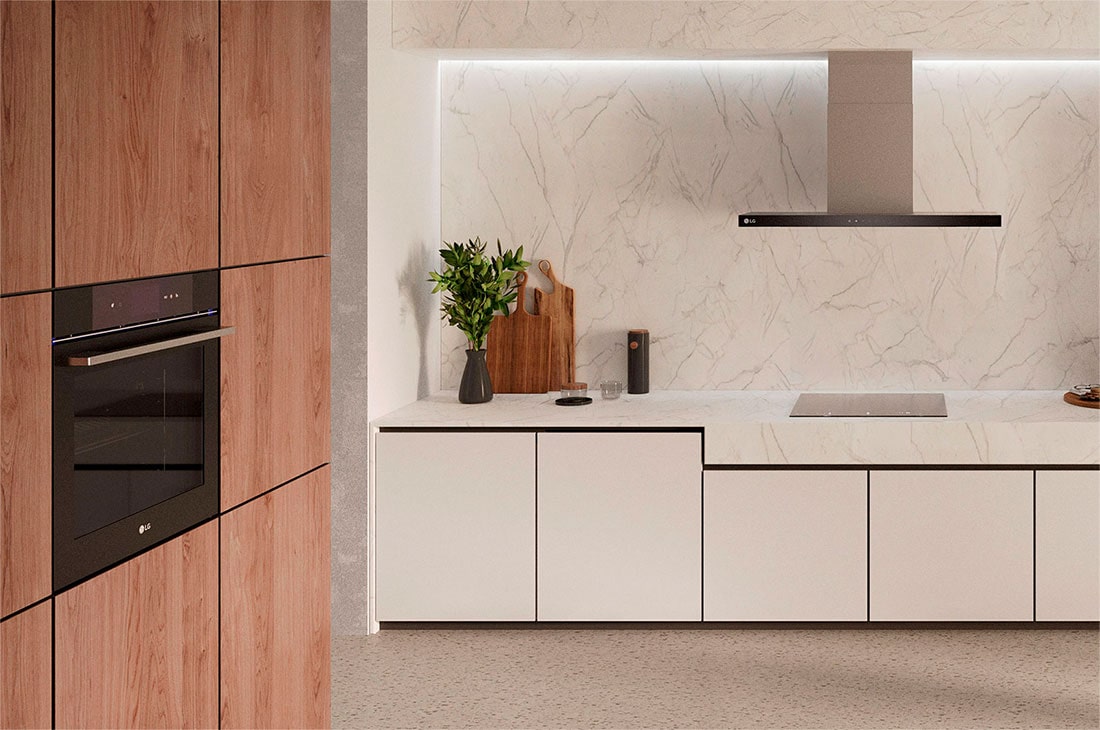 LG Hood 90cm, With Touch Control, Powerful suction, and 3 modes with Power Boost mode , Package Lifestyle, HC7Z3625S, thumbnail 10