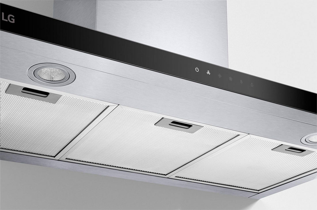 LG Hood 90cm, With Touch Control, Powerful suction, and 3 modes with Power Boost mode , Filter, HC7Z3625S, thumbnail 6