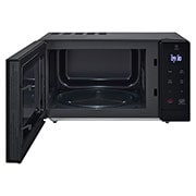 LG NeoChef Microwave 30L - Smart Inverter, Even Heating, Even Defrosting, Front open with food, MS3032JAS, thumbnail 2