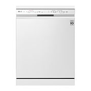 LG QuadWash™ Steam Dishwasher, 14 Place Settings, EasyRack™ Plus, Inverter Direct Drive, ThinQ, White color, DFB425FW, DFB425FW, thumbnail 1