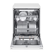 LG QuadWash™ Steam Dishwasher, 14 Place Settings, EasyRack™ Plus, Inverter Direct Drive, ThinQ, White color, DFB425FW, DFB425FW, thumbnail 3