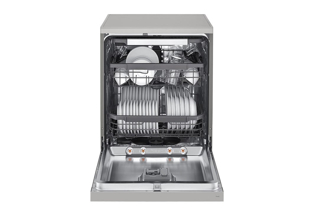 LG QuadWash™ Dishwasher,, EasyRack™ Plus, Inverter Direct Drive, ThinQ, , Front open, DFC435FP, thumbnail 3