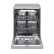 LG QuadWash™ Dishwasher,, EasyRack™ Plus, Inverter Direct Drive, ThinQ, , Front view open, DFC435FP, thumbnail 2