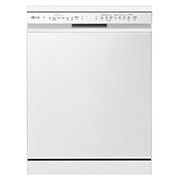 LG Free Standing QuadWash™ Dishwasher, 14 Place Settings, EasyRack™ Plus, Inverter Direct Drive, White color, DFC435FW, thumbnail 1