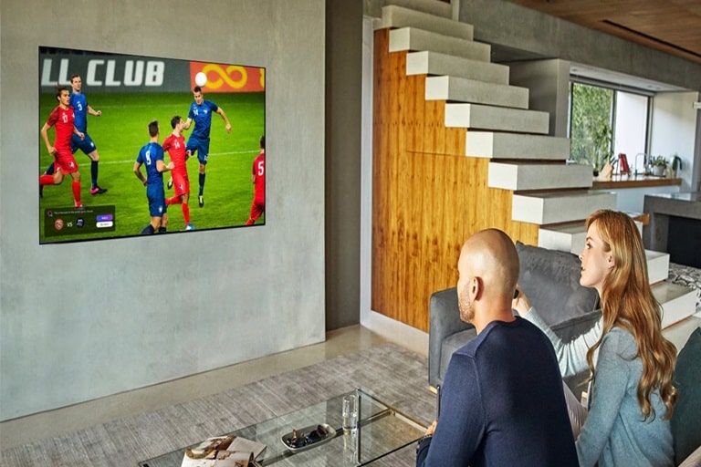 LG Pro Tips LG QNED Is Great for Football Viewing | LG Levant