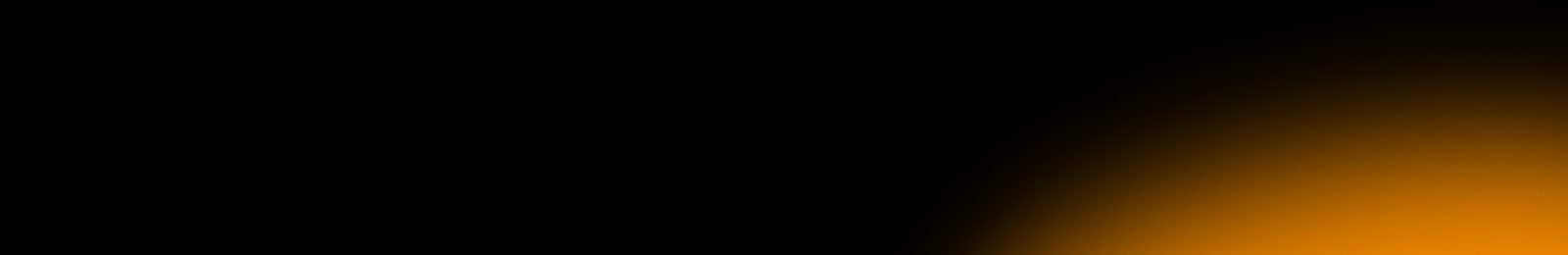 Copy written on black-orange background.