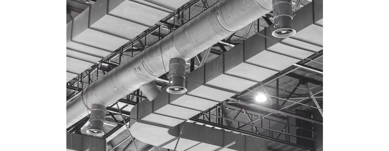 Indoor air ventilation pipe.