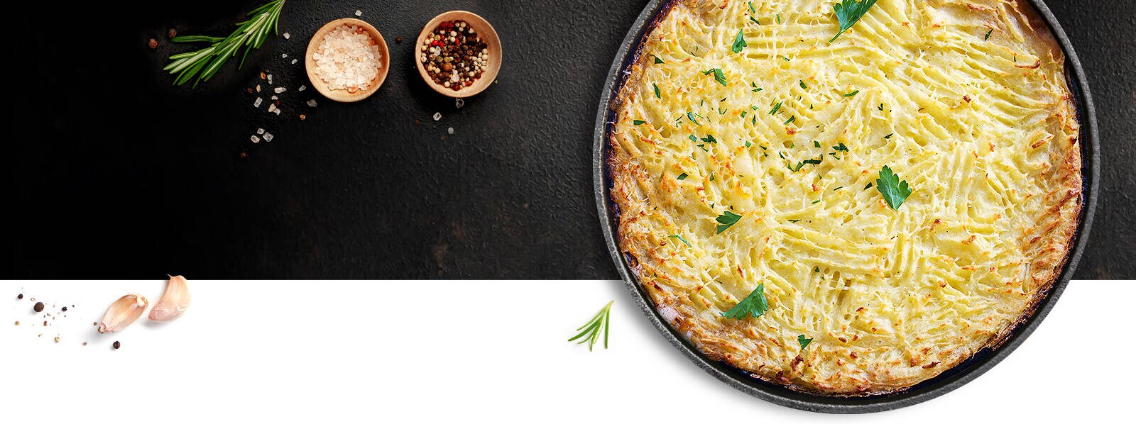 Classic Gratin Potatoes with Cheese