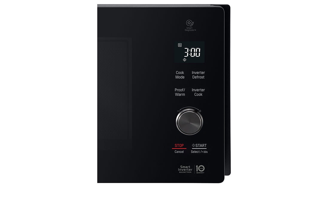 LG Microwave oven 42L, Smart Inverter, Even Heating and Easy Clean, Black color, Detail View A, MH8265DIS, thumbnail 3