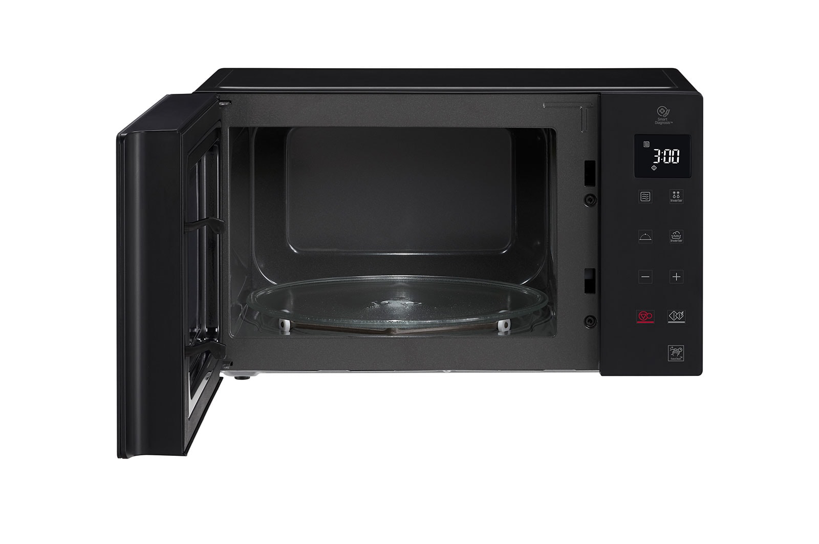 lg microwave oven 25l, smart inverter, even heating and easy