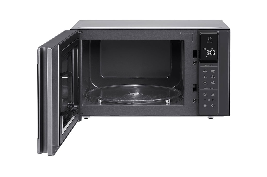 LG Microwave oven 25L, Smart Inverter, Even Heating and Easy Clean, Stainless color, MS2595CIS, thumbnail 7