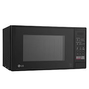 LG Microwave 20L with EasyClean coating, rounded corners, black, MS2042DB, thumbnail 6