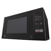LG Microwave 20L with EasyClean coating, rounded corners, black, MS2042DB, thumbnail 8