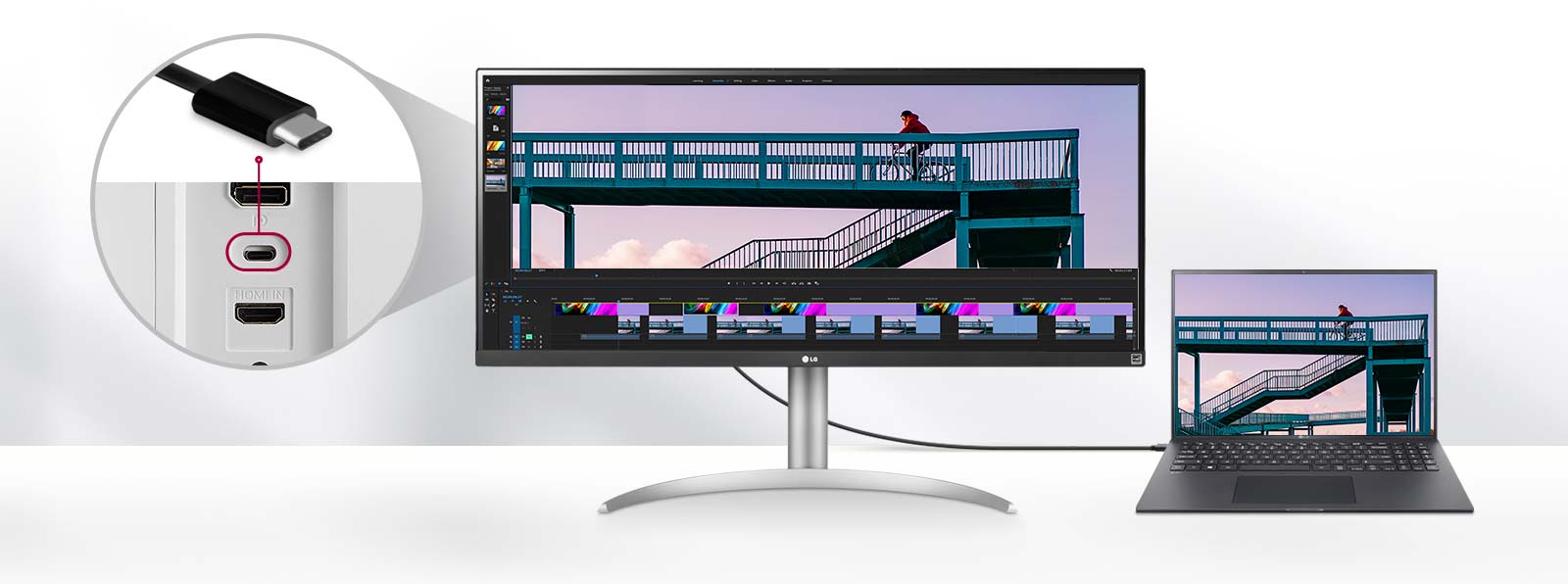 LG 34'' 21:9 UltraWide™ Full HD IPS Monitor with AMD FreeSync