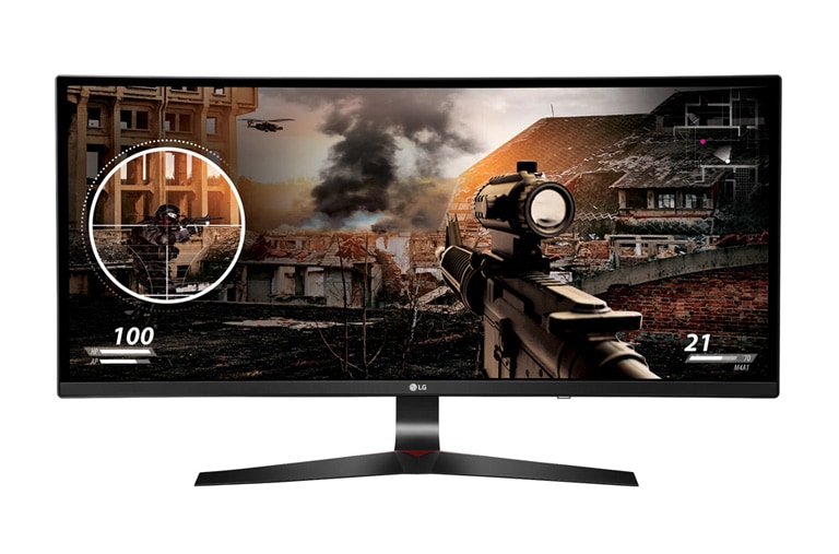 LG 34'' 21:9 Curved UltraWide™ Monitor for Gaming, 34UC79G-B, thumbnail 1
